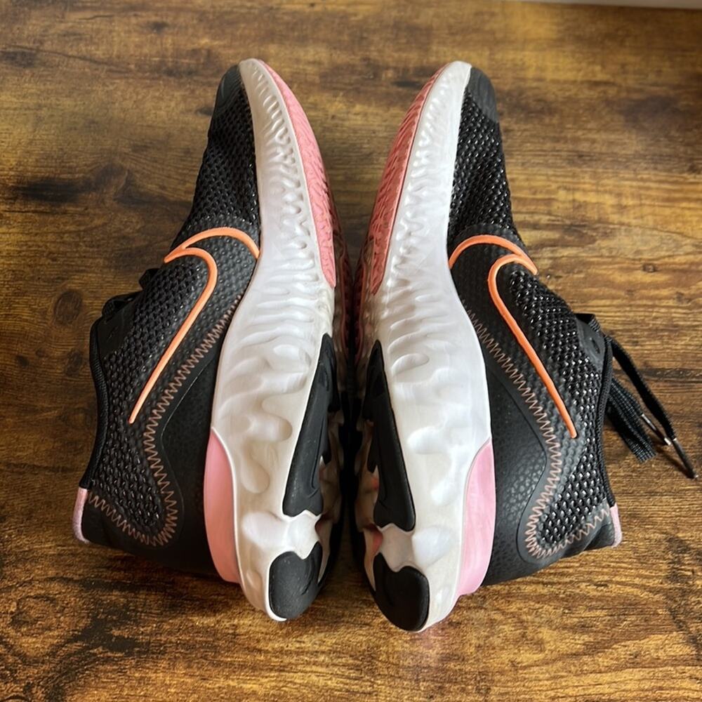 Nike Pink & Black Renew Size 7 Sneakers - Picture 9 of 14